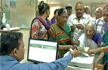 PM’s mother Heeraben Modi visits Gandhinagar bank to exchange old notes